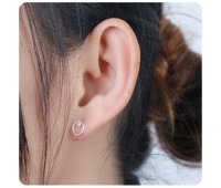 Classic Circle Stud Earrings STS-943